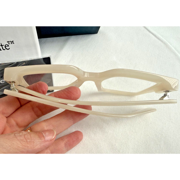 Off-White Eyeglasses OERJ07R STYLE 7R 6100 Havana 50 21 145 NEW BEIGE main image 4